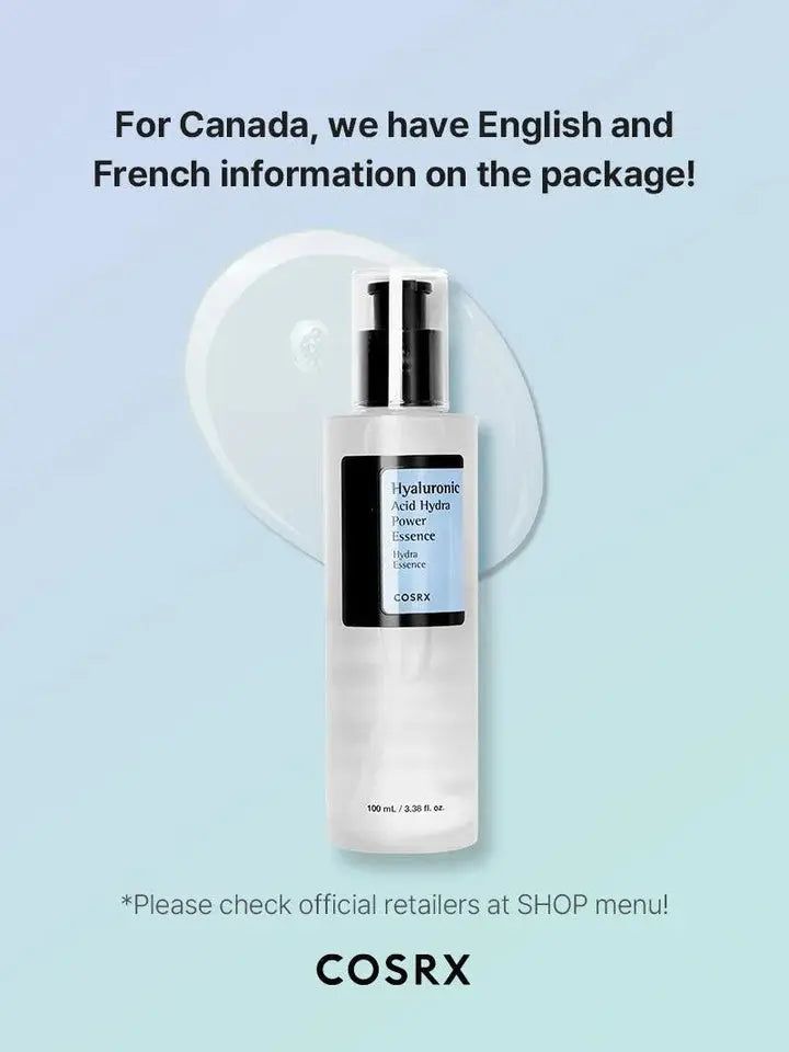 Hyaluronic Acid Hydra Power Essence - CORSX Cosmetics