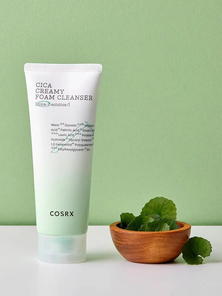CICA CREAMY FOAM CLEANSER - CORSX Cosmetics