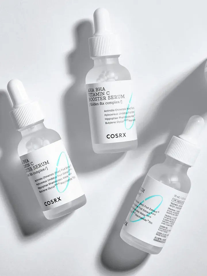 Refresh AHA/BHA Vitamin C Booster Serum - CORSX Cosmetics