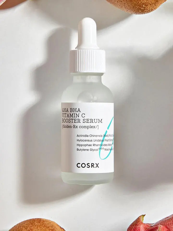 Refresh AHA/BHA Vitamin C Booster Serum - CORSX Cosmetics