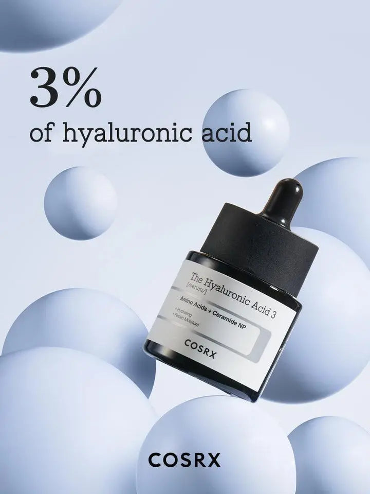 The Hyaluronic Acid 3 Serum - CORSX Cosmetics