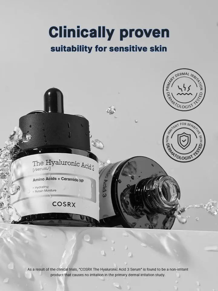 The Hyaluronic Acid 3 Serum - CORSX Cosmetics