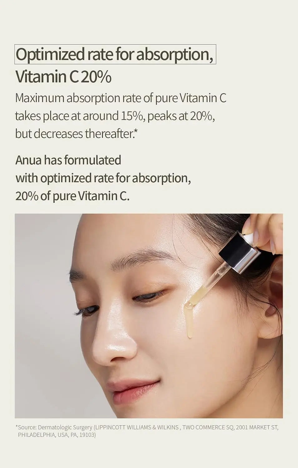 Green Lemon Vitamin C Blemish Serum 20ml - ANUA Cosmetics