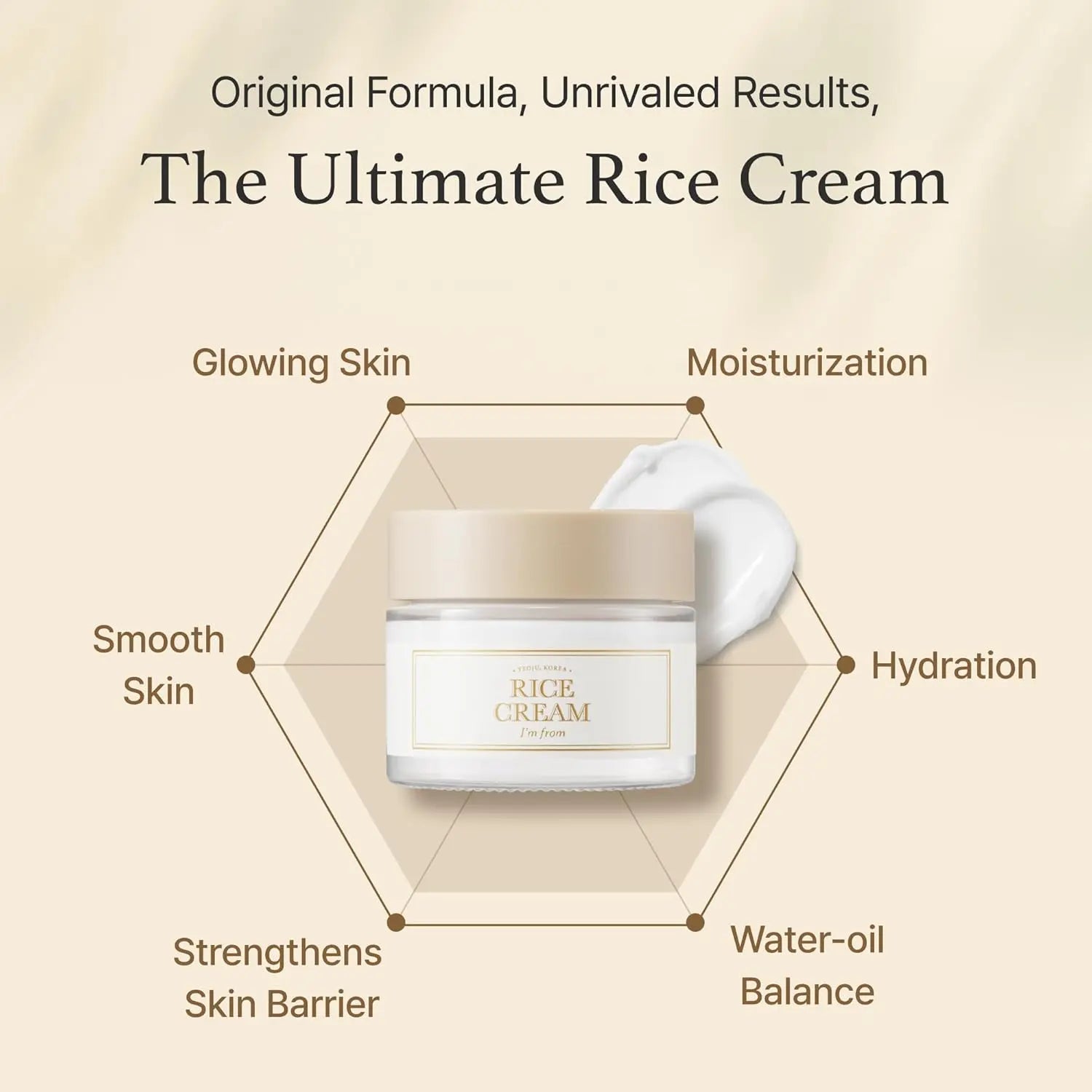 I'm from Rice Cream 1.76 Ounce Cosmetics