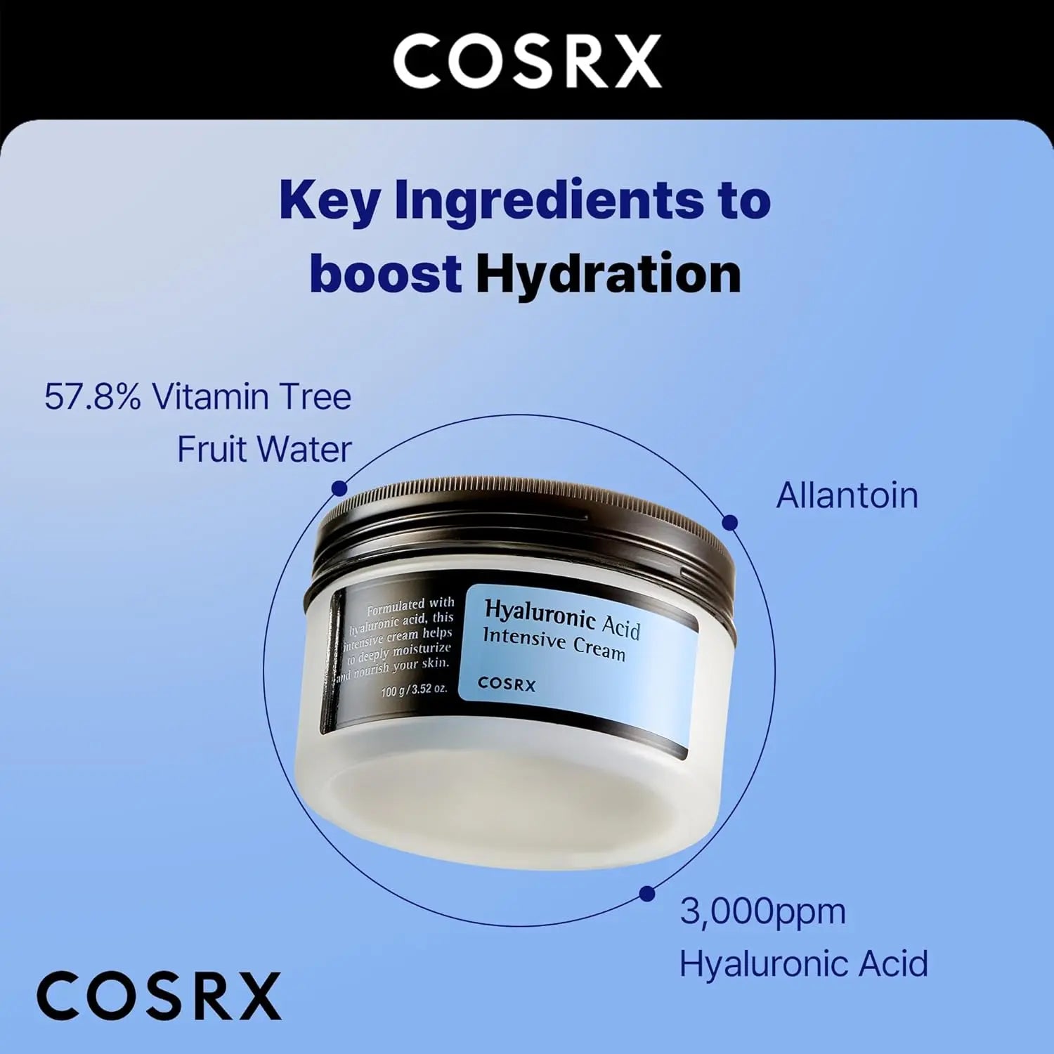 Hyaluronic Acid Intensive Cream - CORSX Cosmetics