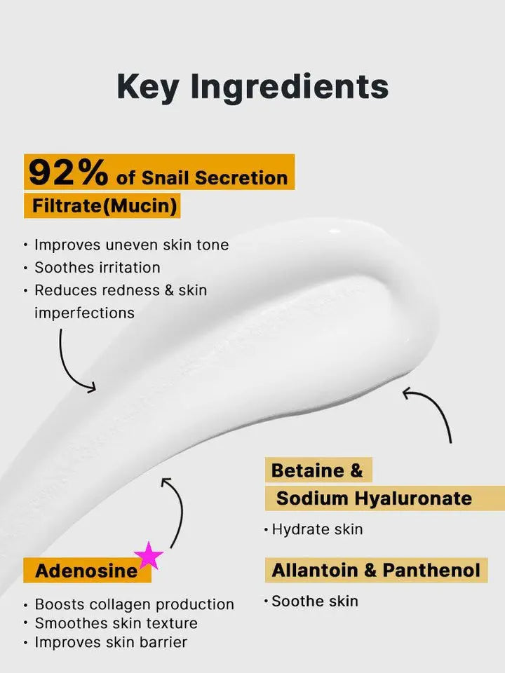 Advanced Snail 92 All in one Cream - CORSX Cosmetics