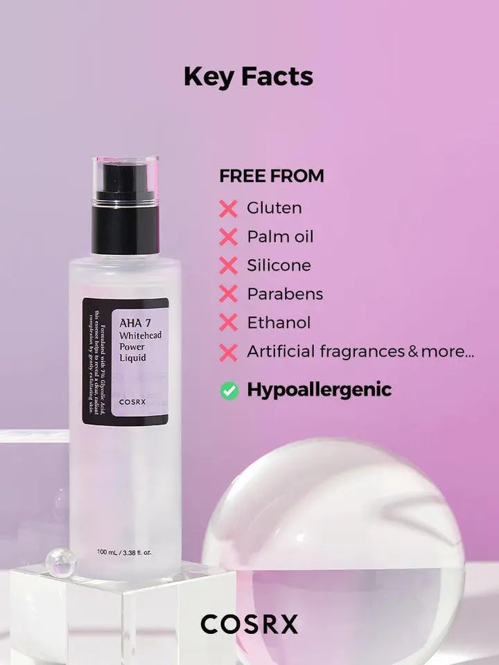AHA 7 Whitehead Power Liquid - CORSX Cosmetics