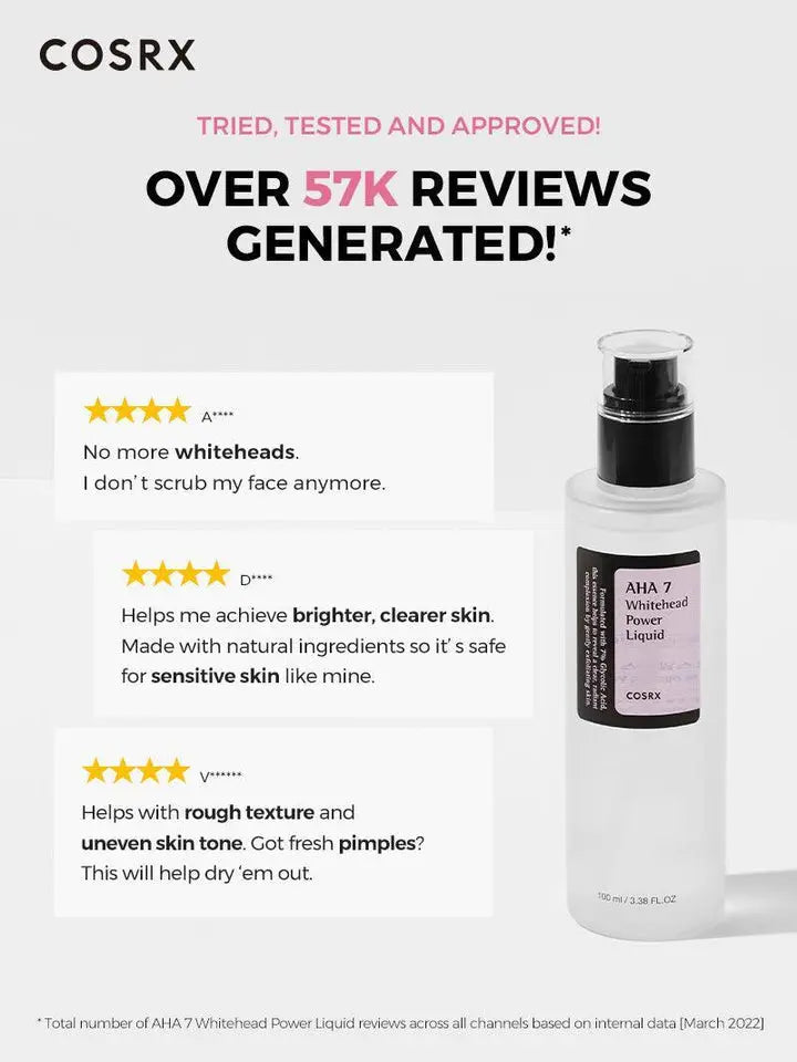 AHA 7 Whitehead Power Liquid - CORSX Cosmetics
