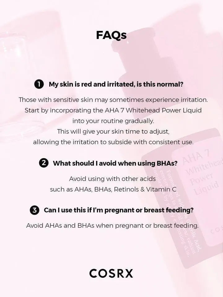 AHA 7 Whitehead Power Liquid - CORSX Cosmetics