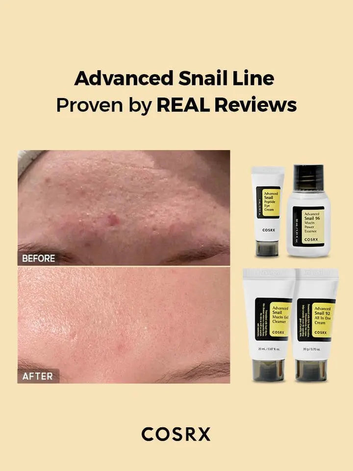 ALL ABOUT SNAIL KIT 4-step  - CORSX Cosmetics