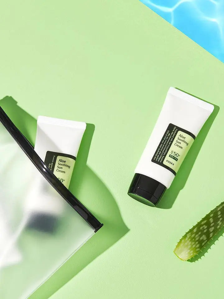 Aloe Soothing Sun Cream SPF50+/ PA+++ - CORSX Cosmetics