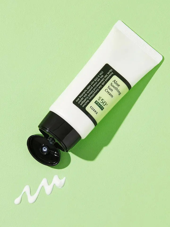 Aloe Soothing Sun Cream SPF50+/ PA+++ - CORSX Cosmetics