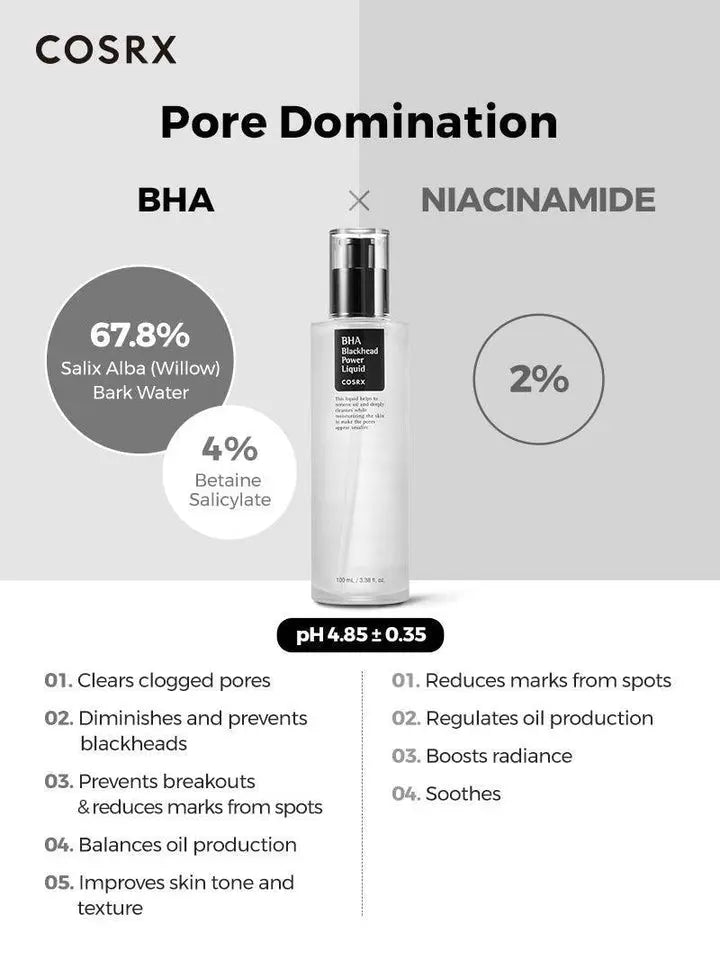 BHA Blackhead Power Liquid - CORSX Cosmetics