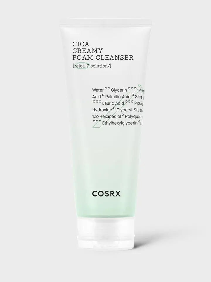 CICA CREAMY FOAM CLEANSER - CORSX Cosmetics