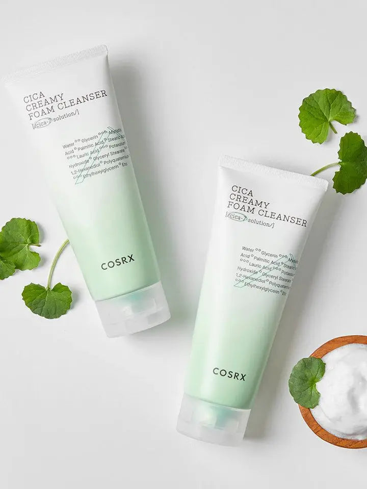 CICA CREAMY FOAM CLEANSER - CORSX Cosmetics