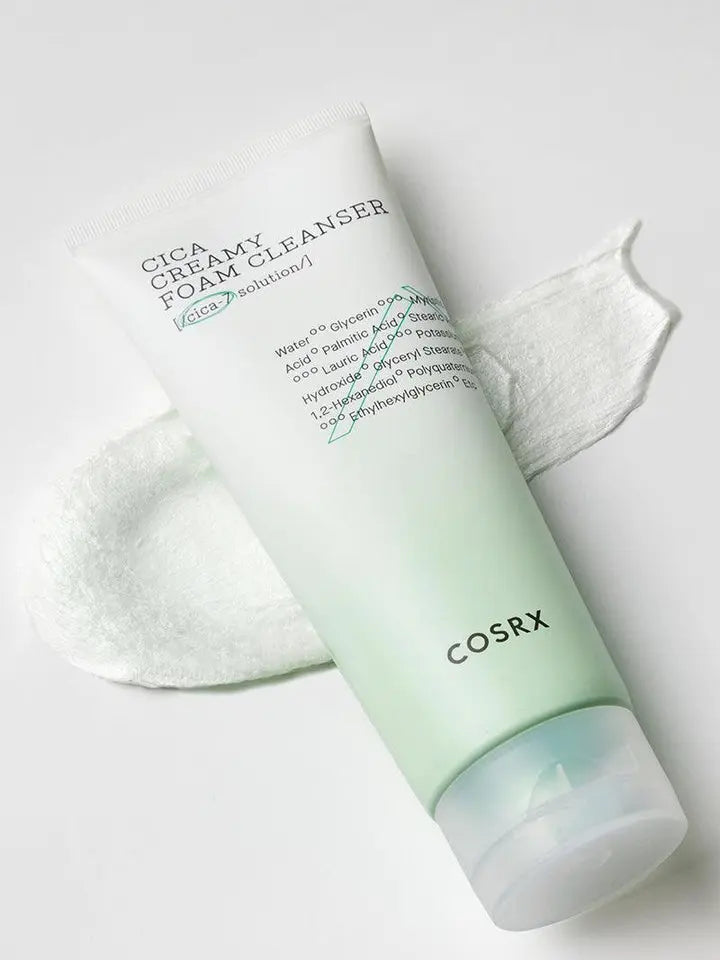 CICA CREAMY FOAM CLEANSER - CORSX Cosmetics
