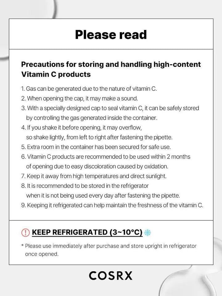 The Vitamin C 23 Serum - CORSX Cosmetics